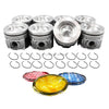 Pistons and Rings fit 11-16 Ford F-550 6.7L V8 OHV 32v