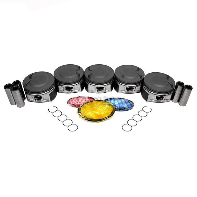 Pistons and Rings fit 00-10 Volvo C70 2.4L L5 DOHC 20v