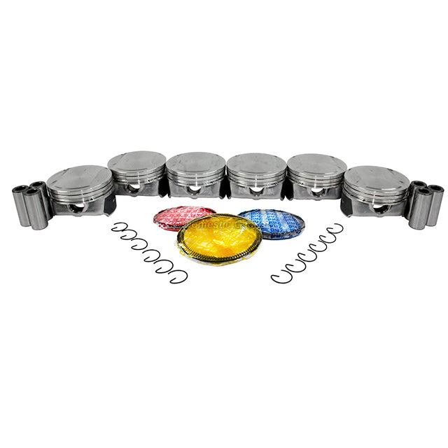 Pistons and Rings fit 11-17 Ford Edge 3.7L V6 DOHC 24v