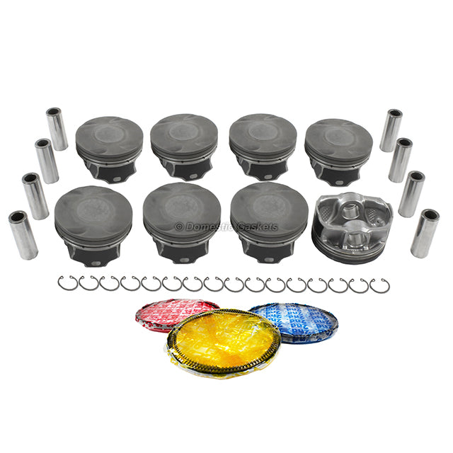 Pistons and Rings fit 11-15 Ford 5.0L V8 DOHC 32v