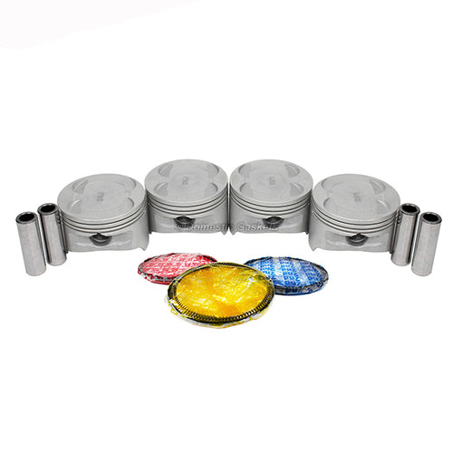 Pistons and Rings fit 11-13 Ford 1.6L L4 Ti-VCT