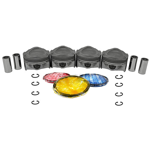 Pistons and Rings fit 13-19 Ford 1.6L L4 DOHC 16v
