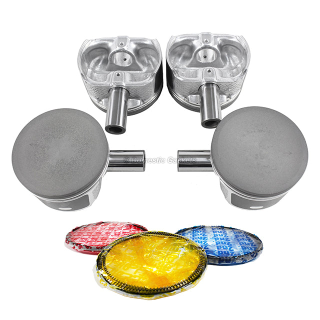 Pistons and Rings fit 04-07 Ford Mazda 3 2.0L L4 DOHC 16v
