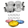Pistons and Rings fit 12-14 Subaru Impreza 2.0L H4 DOHC 16v