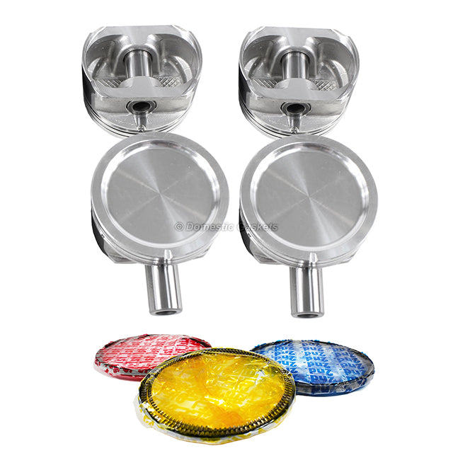 Pistons and Rings fit 01-09 Ford Mazda B2300 2.3L L4 DOHC 16v