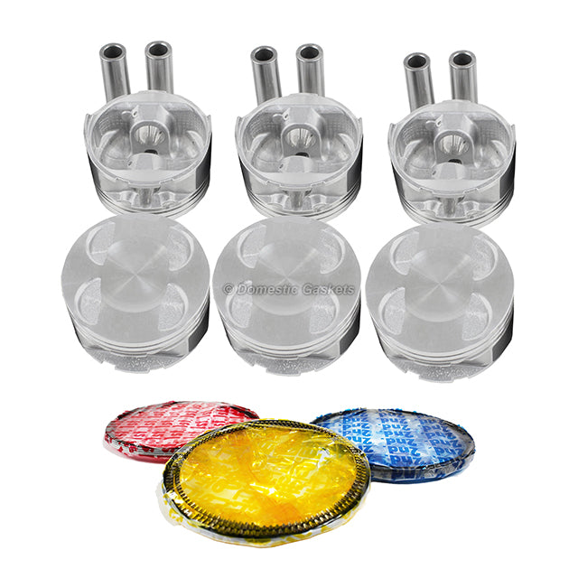 Pistons and Rings fit 98-02 Mazda 2.5L V6 DOHC 24v