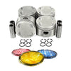 Pistons and Rings fit 94-97 Kia 1.6L L4 DOHC 16v