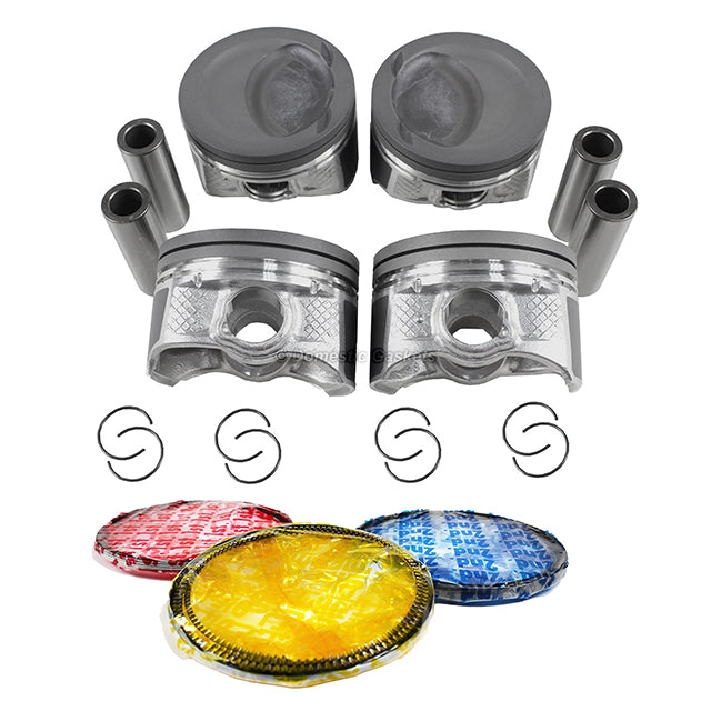 Pistons and Rings fit 10-13 Mazda 3 2.3L L4 DOHC 16v