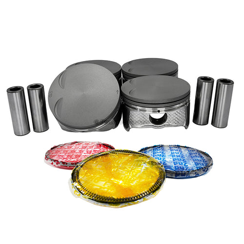 Pistons and Rings fit 06-15 Mazda MX-5 2.0L L4 DOHC 16v