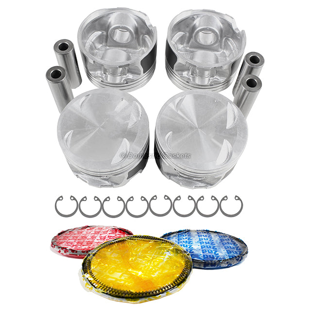Pistons and Rings fit 98-01 Kia 1.8L L4 DOHC 16v