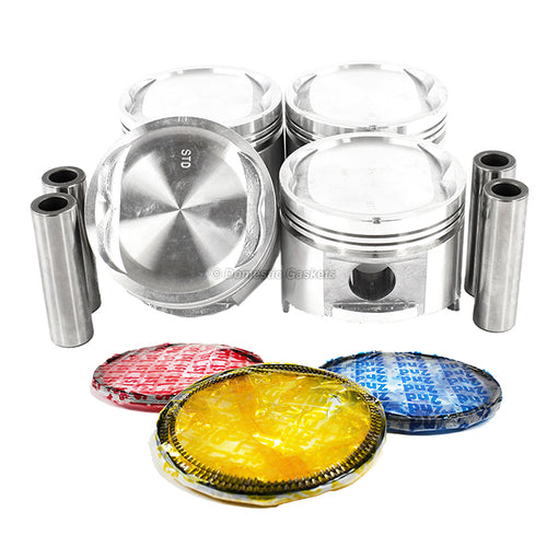Pistons and Rings fit 81-83 Nissan 720 2.2L L4 SOHC 8v