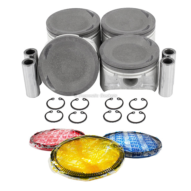 Pistons and Rings fit 00-06 Nissan Sentra 1.8L L4 DOHC 16v