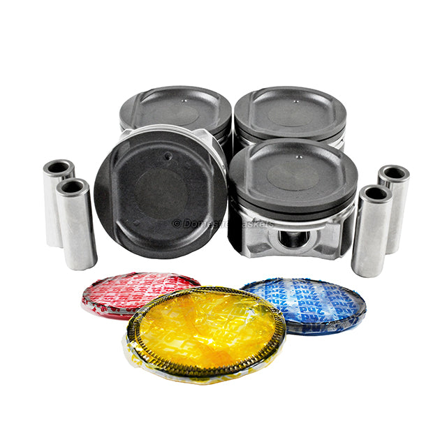 Pistons and Rings fit 09-11 Nissan Versa 1.6L L4 DOHC 16v