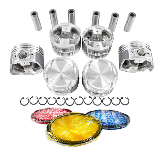 Pistons and Rings fit 90-96 Nissan 300ZX 3.0L V6 Turbocharged DOHC
