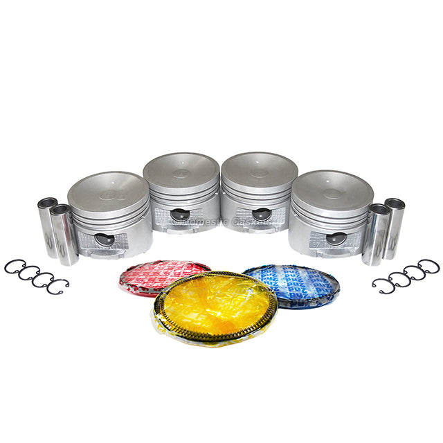 Pistons and Rings fit 91-94 Nissan NX 1.6L L4 DOHC 16v