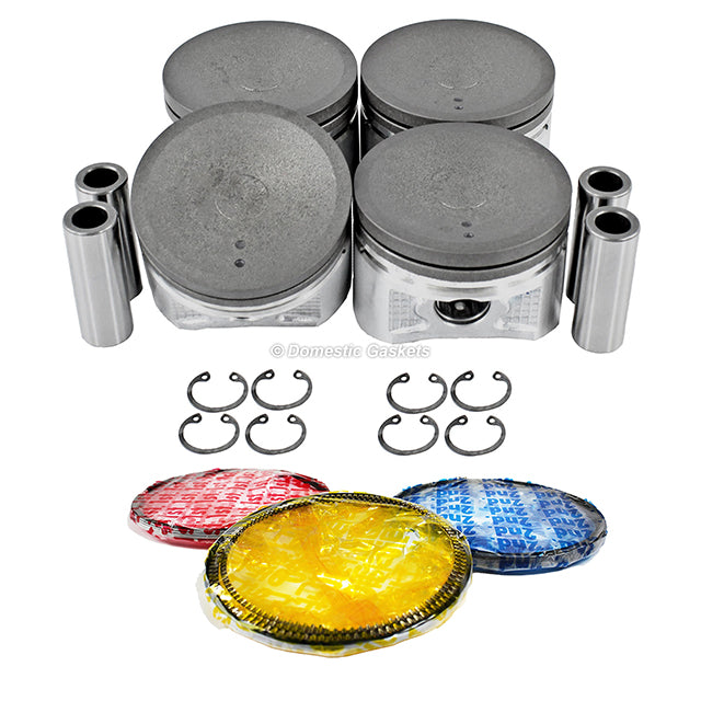 Pistons and Rings fit 95-99 Nissan 200SX 1.6L L4 DOHC 16v