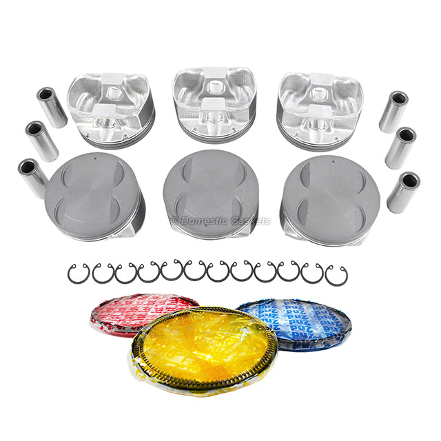 Pistons and Rings fit 09-14 Nissan Maxima 3.5L V6 DOHC