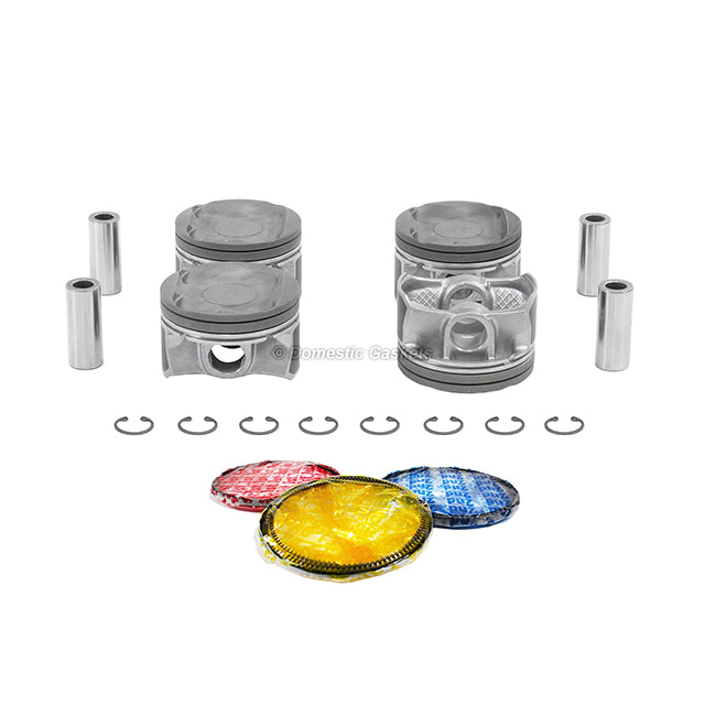 Pistons and Rings fit 13-19 Nissan Sentra 1.8L L4 DOHC 16v