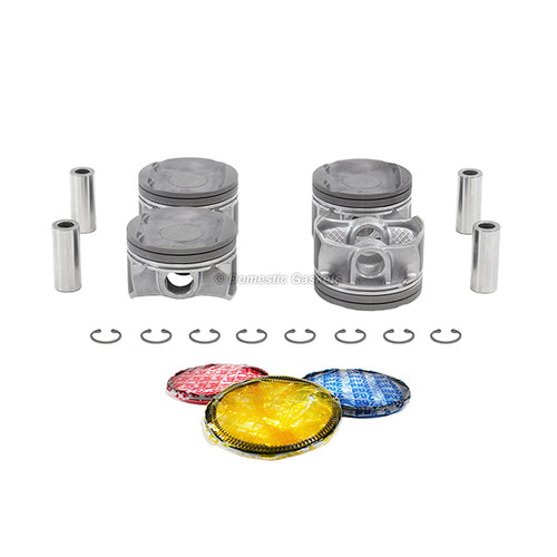 Pistons and Rings fit 13-19 Nissan Sentra 1.8L L4 DOHC 16v