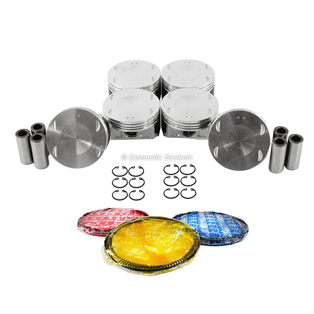 Pistons and Rings fit 01-04 Subaru Outback 3.0L H6 DOHC 24v