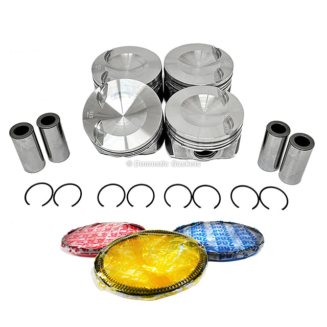 Pistons and Rings fit 08-18 Audi A3 2.0L L4 DOHC 16v