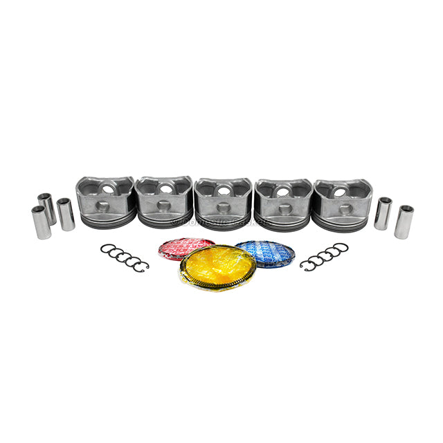 Pistons and Rings fit 12-13 Audi TT 2.5L L5 DOHC 20v