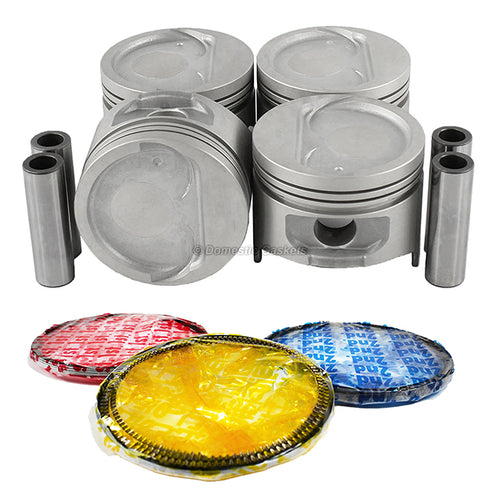 Pistons and Rings fit 83-86 Toyota Camry 2.0L L4 SOHC 8v