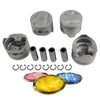Pistons and Rings fit 90-92 Geo 1.6L L4 DOHC 16v