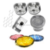 Pistons and Rings fit 07-12 Lexus Toyota Camry 2.4LDOHC