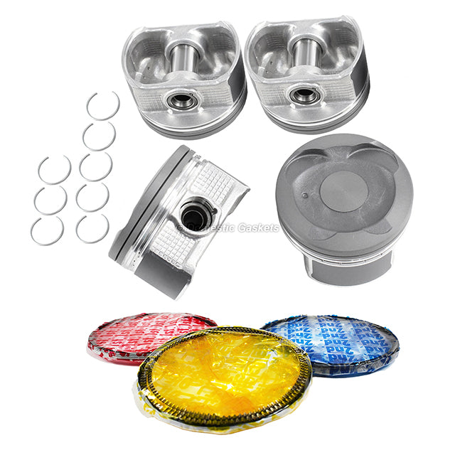 Pistons and Rings fit 07-12 Lexus Toyota Camry 2.4LDOHC