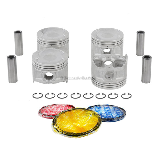 Pistons and Rings fit 96-97 Toyota RAV4 2.0L L4 DOHC 16v