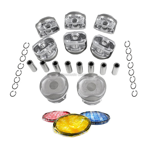 Pistons and Rings fit 07-19 Lexus Toyota Land 5.7L V8 DOHC