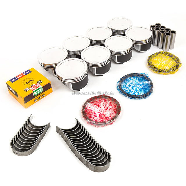 Pistons Main Rod Bearings fit 99-03 GMC Chevrolet Silverado Express 2500 6.0 OHV