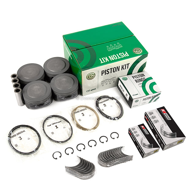 Pistons Main Rod Bearings Fit 04-06 Isuzu GMC Canyon Chevrolet Corolado 2.8L