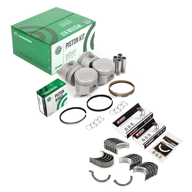 Full Gasket Set Bearings Pistons Fit 75-80 Toyota Celica Corona Pickup 2.2L 20R