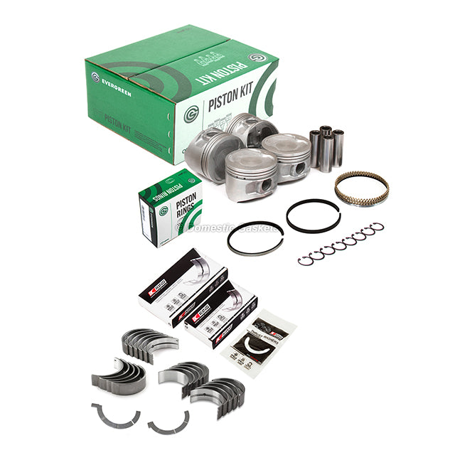 Full Gasket Set Bearings Pistons Fit 97-99 Toyota Celica Camry 2.2L DOHC 5SFE