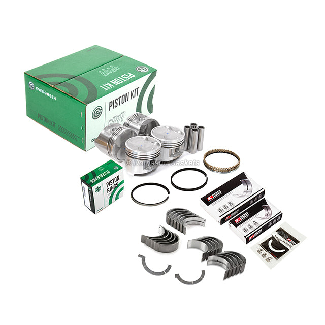 Full Gasket Set Bearings Pistons Fit 85-87 Toyota Corolla MR2 1.6L DOHC 4AGELC
