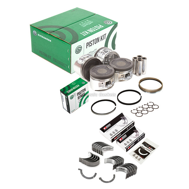Full Gasket Set Bearings Pistons Fit 91-95 Toyota Previa 2.4L 2TZFE