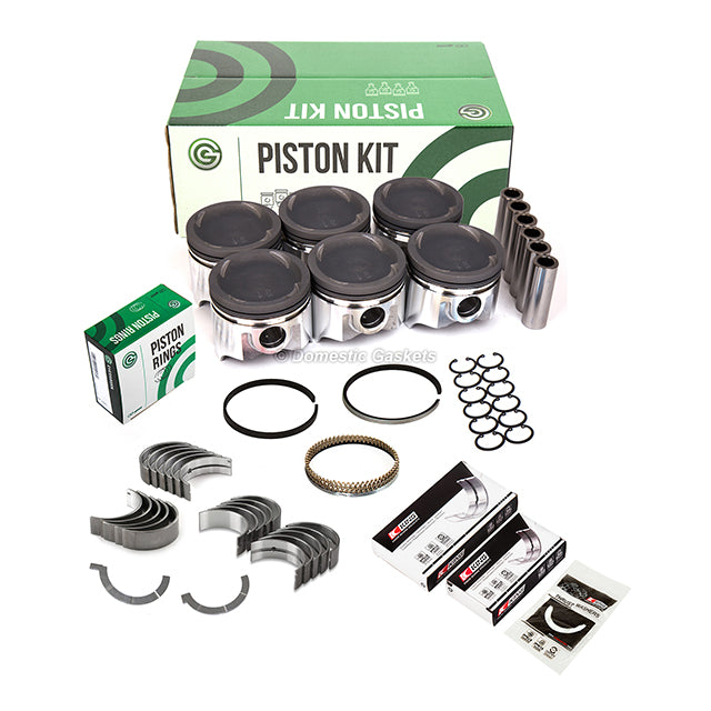 Full Gasket Set Bearings Pistons Fit 87-92 Toyota Supra Turbo 3.0L DOHC 7MGTE