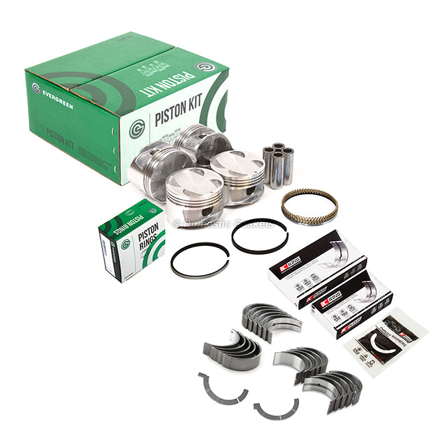 Full Gasket Set Bearings Pistons Fit 93-97 Geo Toyota Corolla 1.6L DOHC 4AFE
