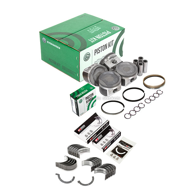 Full Gasket Set Bearings Pistons Fit 01-03 Toyota RAV4 2.4L 1AZFE DOHC