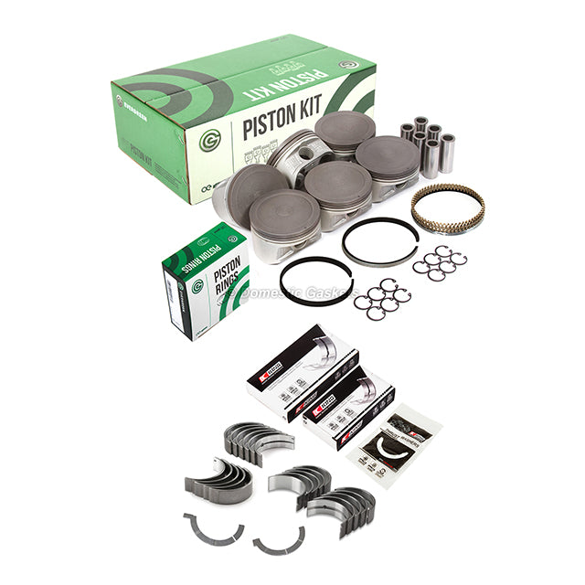 Full Gasket Set Bearings Pistons Fit 95-99 Nissan Infiniti 3.0L DOHC VQ30DE