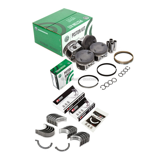 Full Gasket Set Bearings Pistons Fit 05-12 Nissan Frontier Suzuki Equator 2.5L