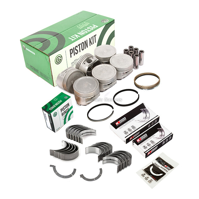 Full Gasket Set Bearings Pistons Fit Mitsubishi Montero 3.0 6G72