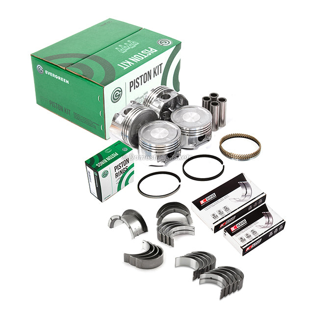 Full Gasket Set Bearings Pistons Fit Mitsubishi Mirage 1.5L 4G15 SOHC 12V