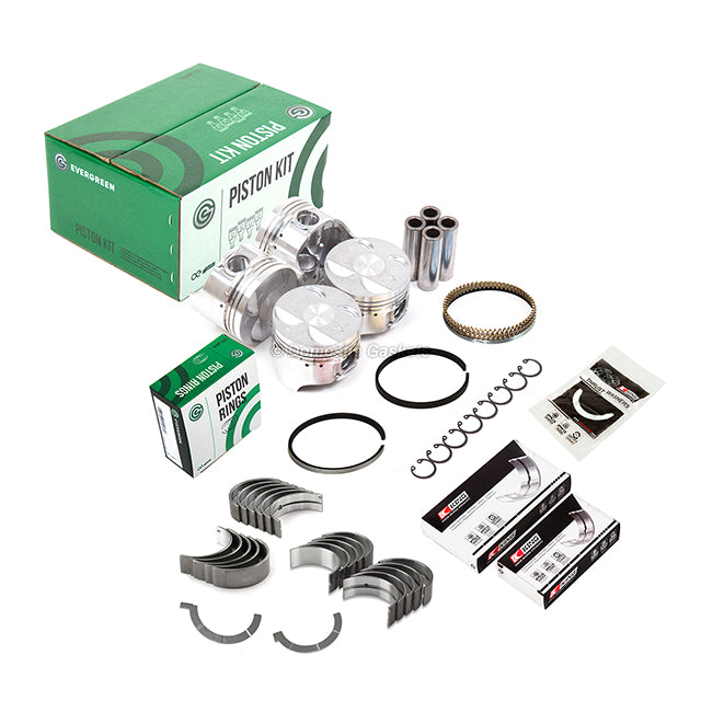 Full Gasket Set Bearings Pistons Fit 89-94 Suzuki Swift GTI 1.3L G13K DOHC 16V