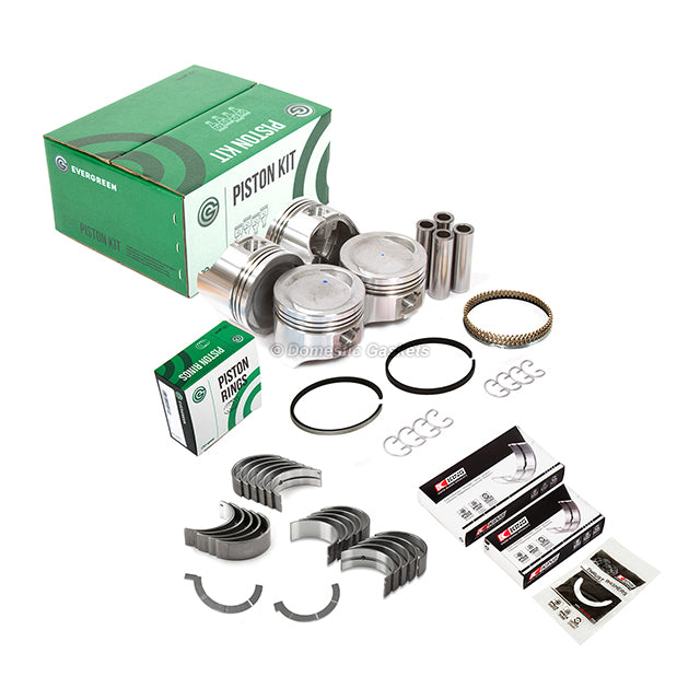 Full Gasket Set Bearings Pistons Fit 89-95 Geo Tracker Suzuki Sidekick 1.6