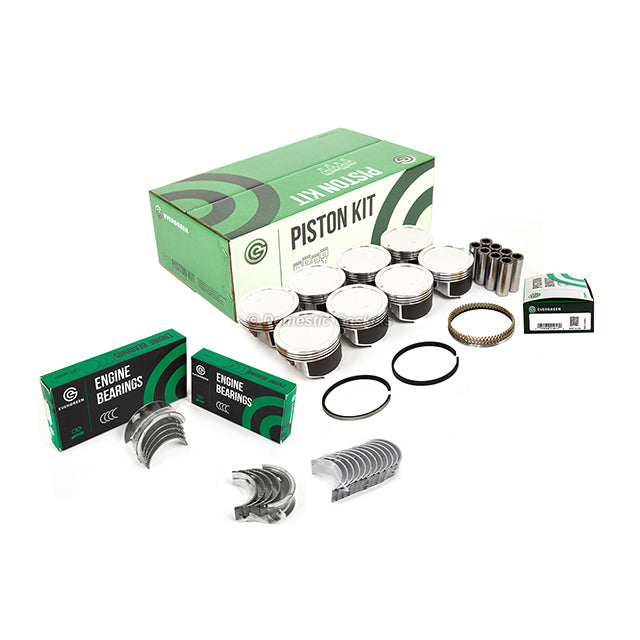 Pistons Bearings Rings Fit 03-05 GMC Hummer Chevrolet Express 2500 6.0L OHV