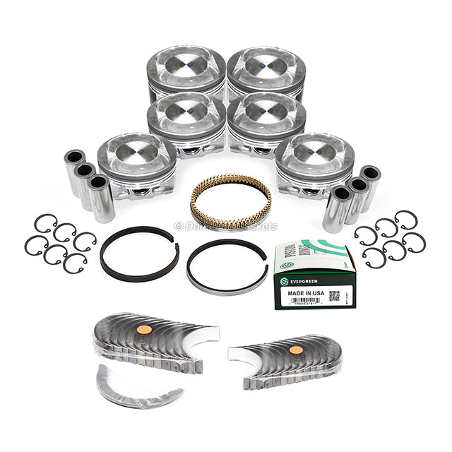 Full Gasket Set Bearings Pistons Fit 09-17 Nissan Altima Maxima 3.5 DOHC VQ35DE