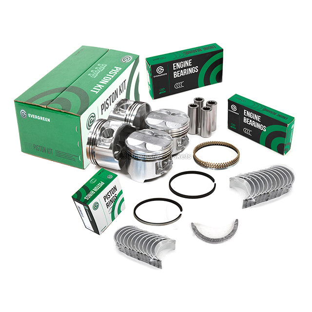 Full Gasket Set Bearings Pistons Fit 94-00 Honda Civic Del Sol 1.6L B16A2 B16A3